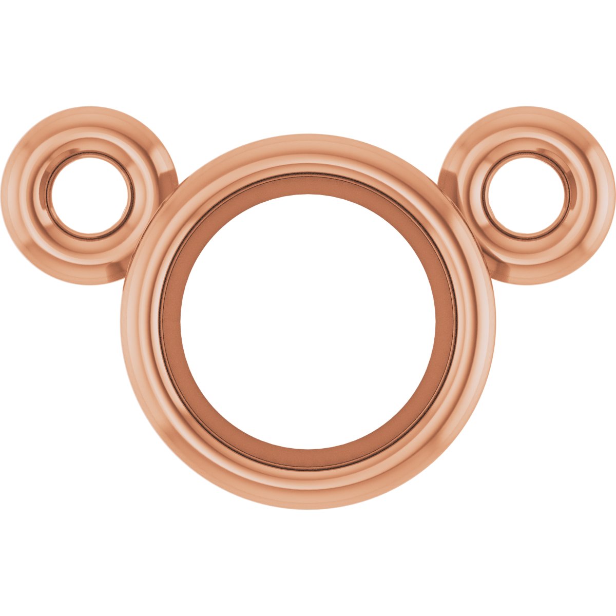 Bezel-Set Necklace Center
