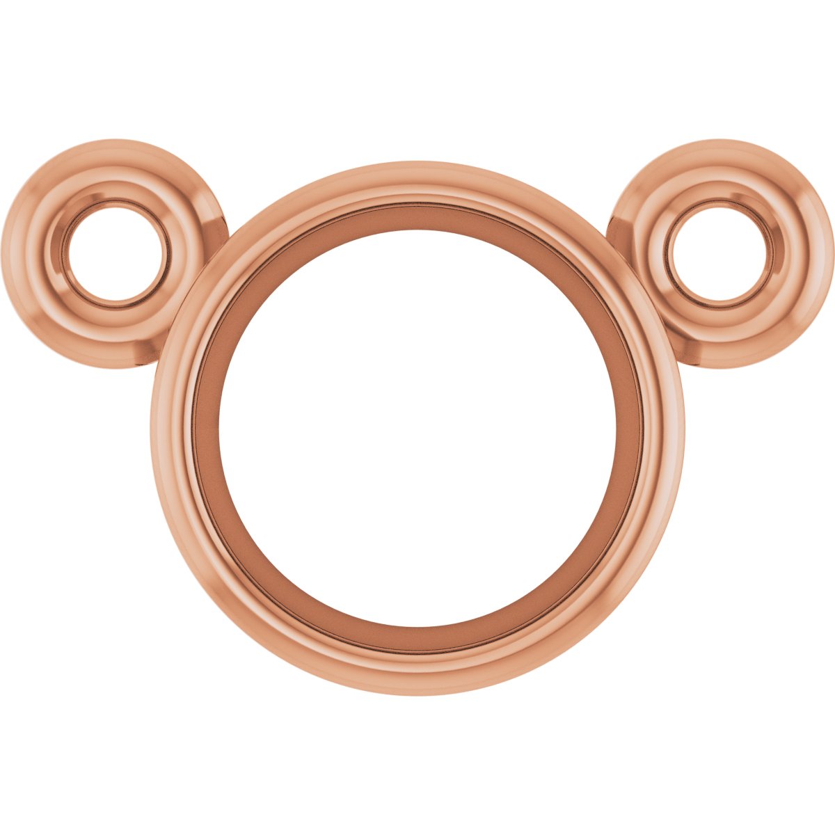 Bezel-Set Necklace Center