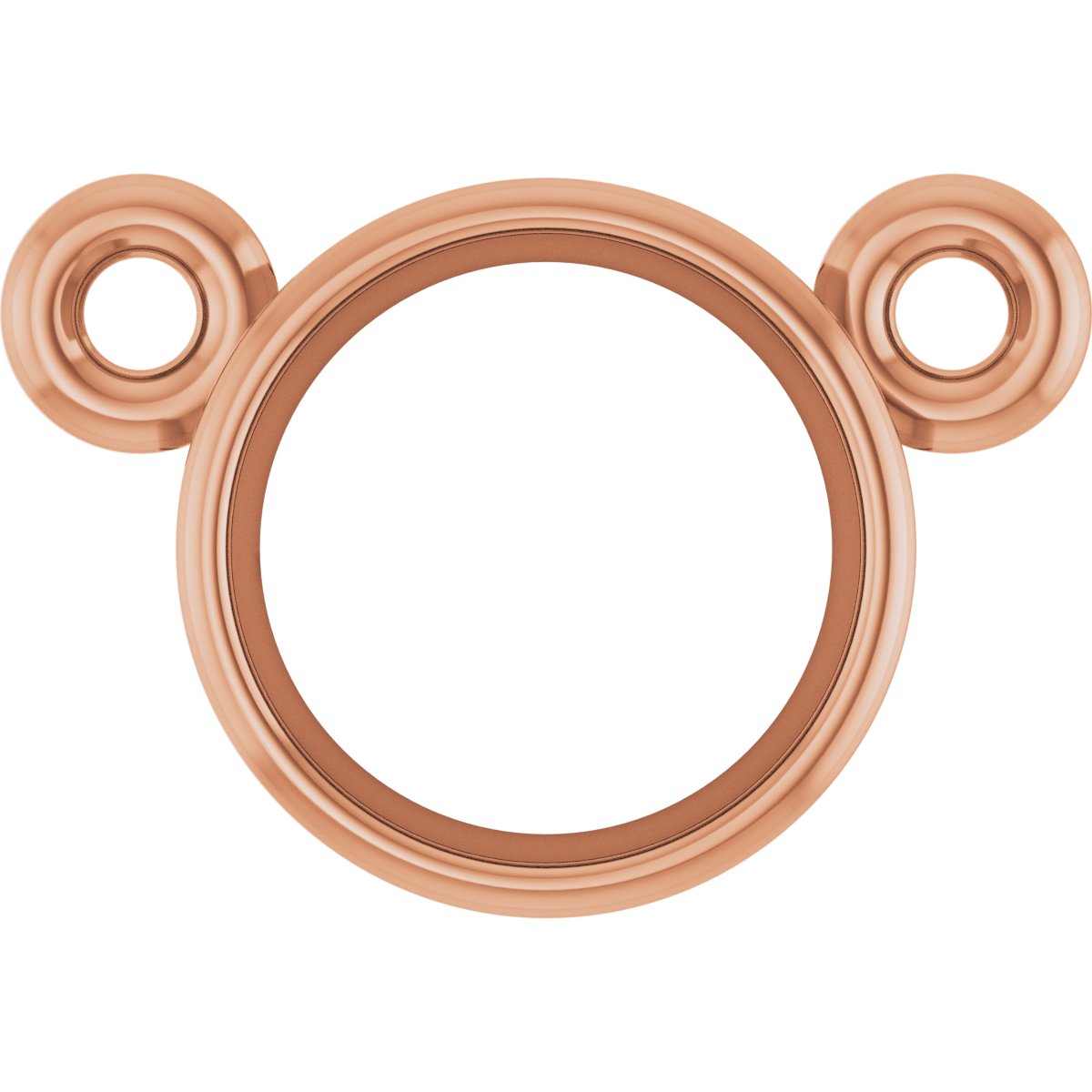 Bezel-Set Necklace Center