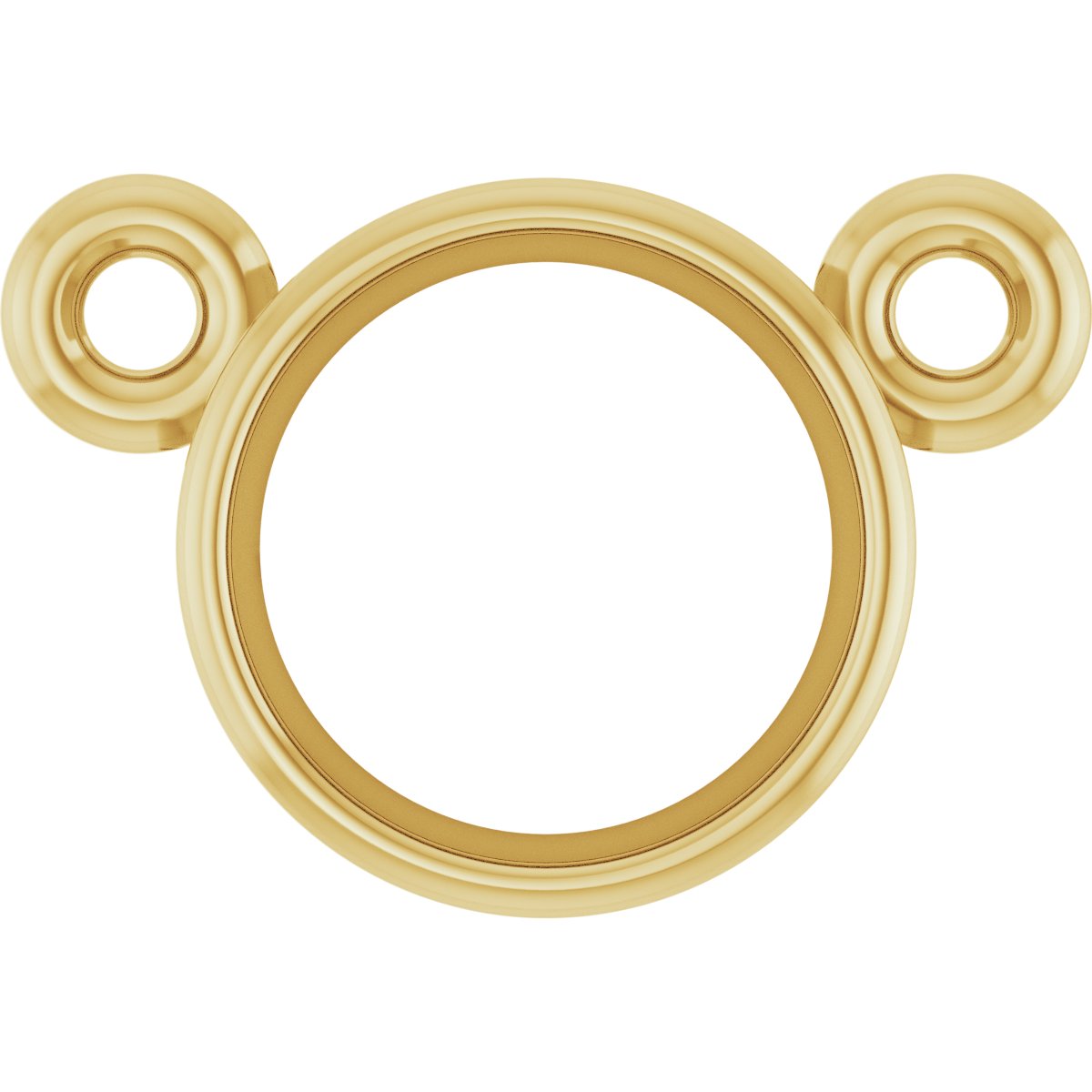 Bezel-Set Necklace Center