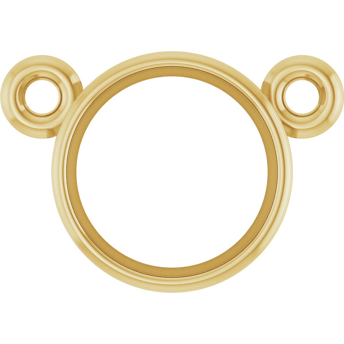 Bezel-Set Necklace Center