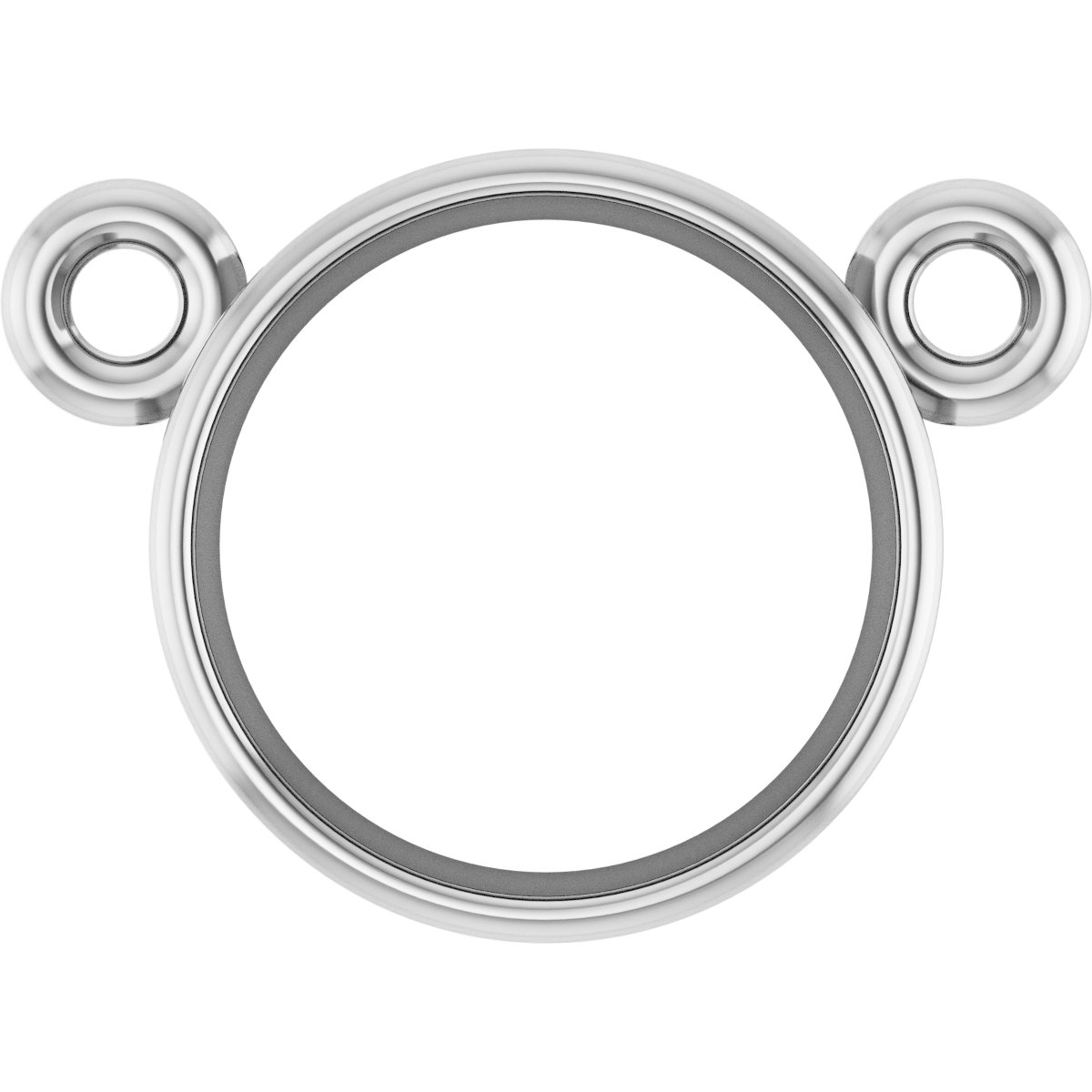 Bezel-Set Necklace Center
