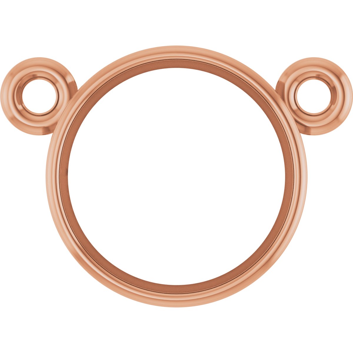 Bezel-Set Necklace Center