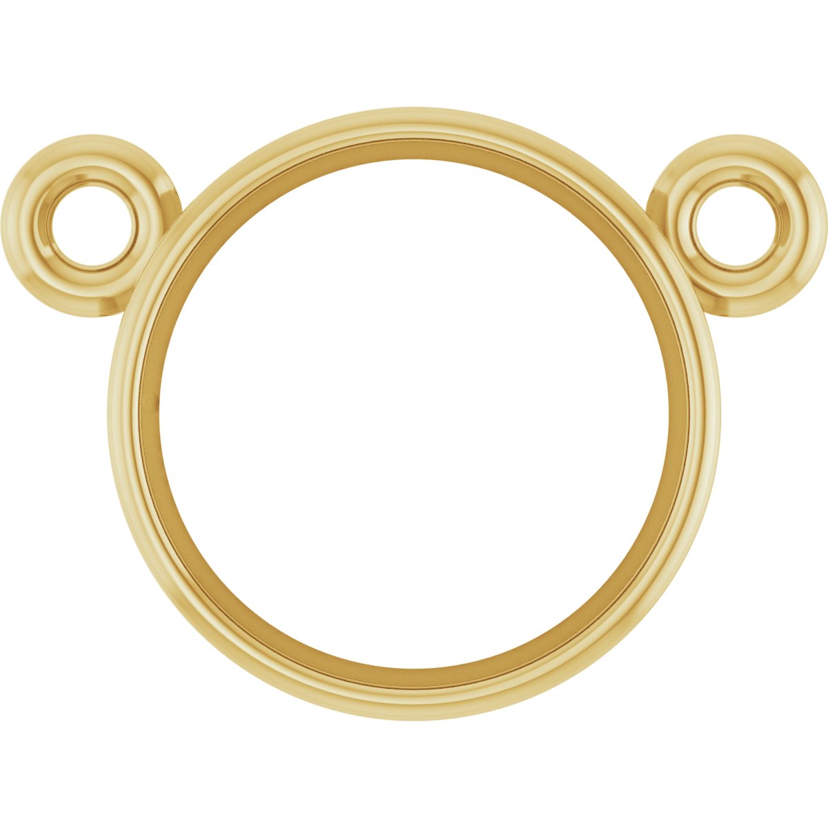 Bezel-Set Necklace Center
