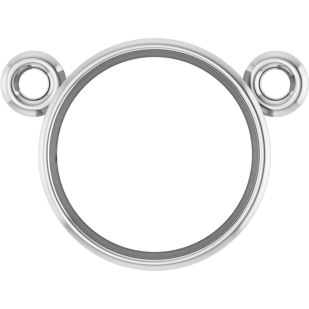 Bezel-Set Necklace Center