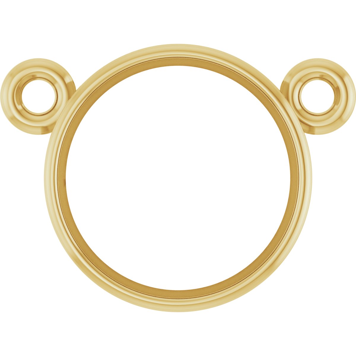 Bezel-Set Necklace Center