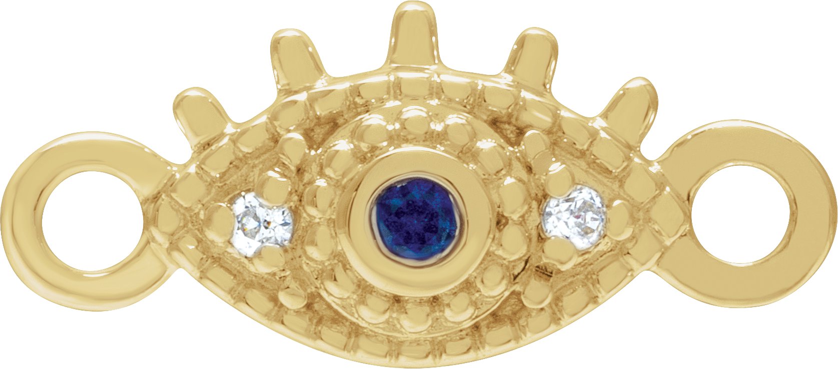 Petite Pavé® Evil Eye Link