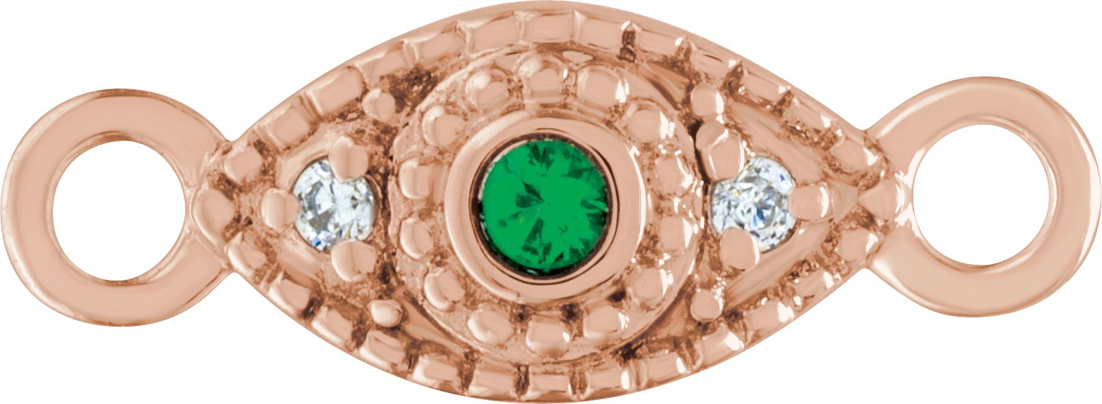 Petite Pavé® Evil Eye Link