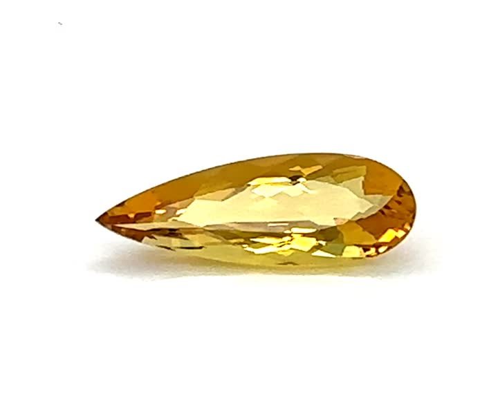 15.21 Carat Pear Cut Diamond