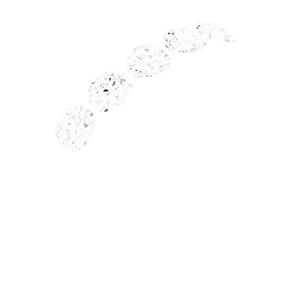 1/2 CTW Natural Diamond Anniversary Band – Platinum