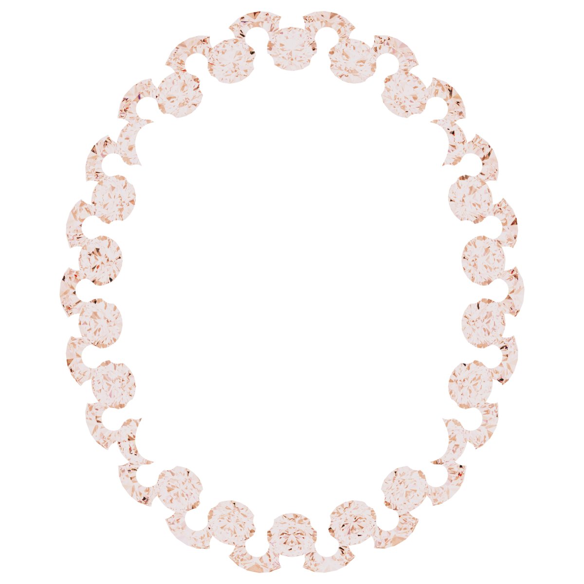 Oval 4-Prong Pre-Notched Claw Halo-Style Earring Setting