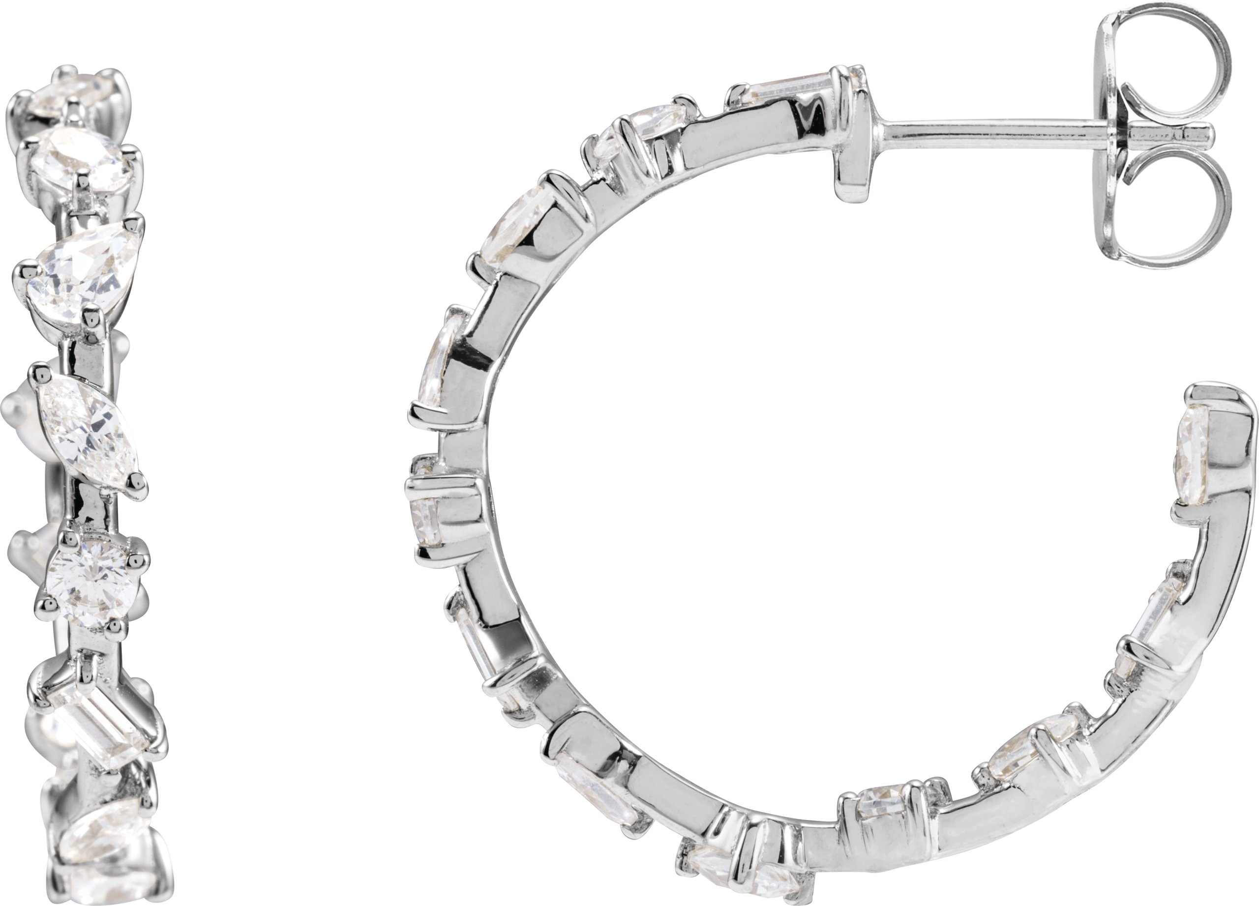 14k White Gold