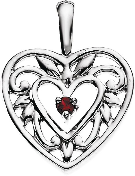 Family Heart Pendant