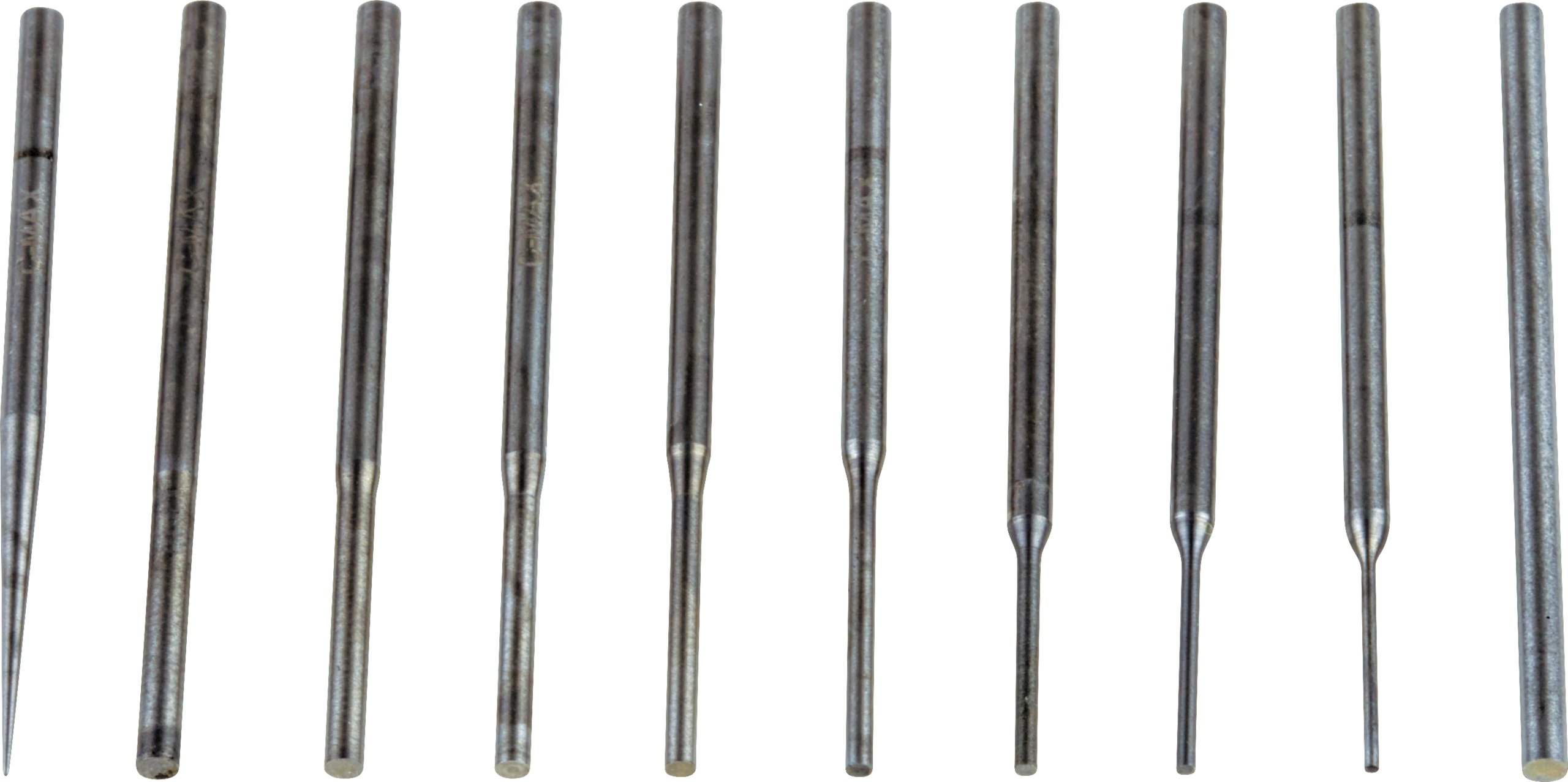 GRS® C-Max® Round Stepped Blank Carbide Graver Set