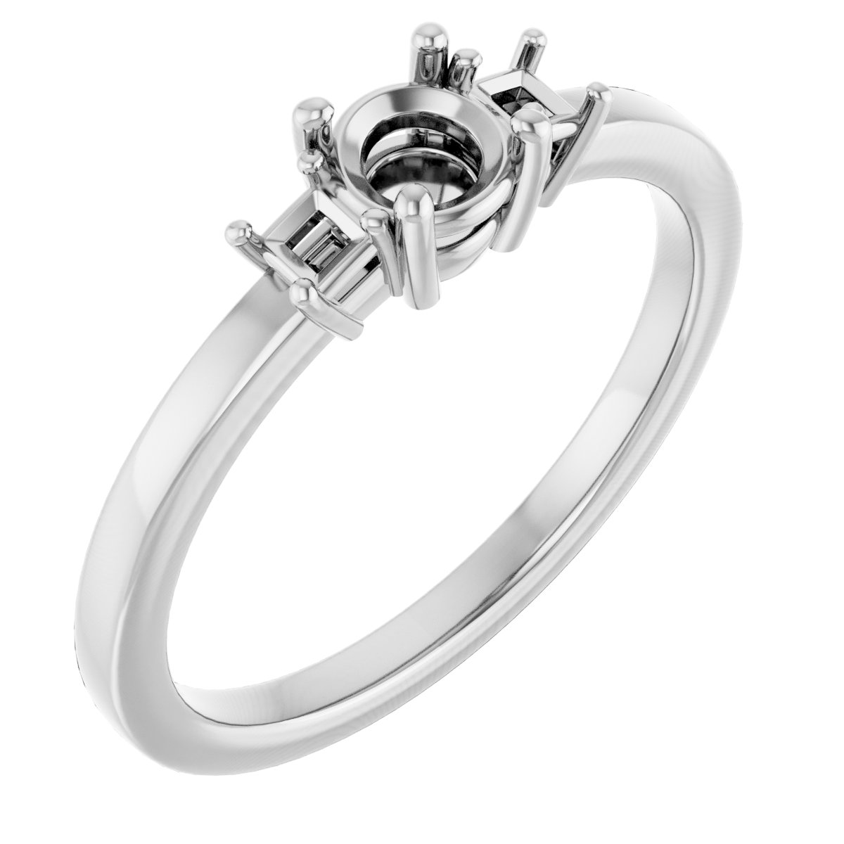 Three-Stone Engagement Ring