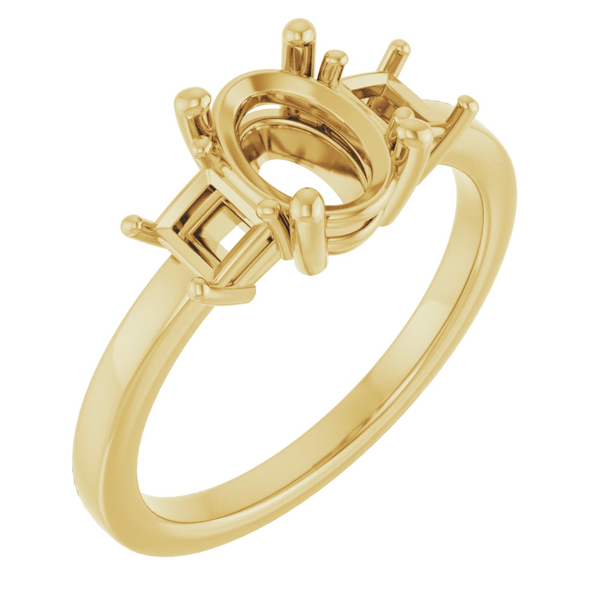 Three-Stone Engagement Ring