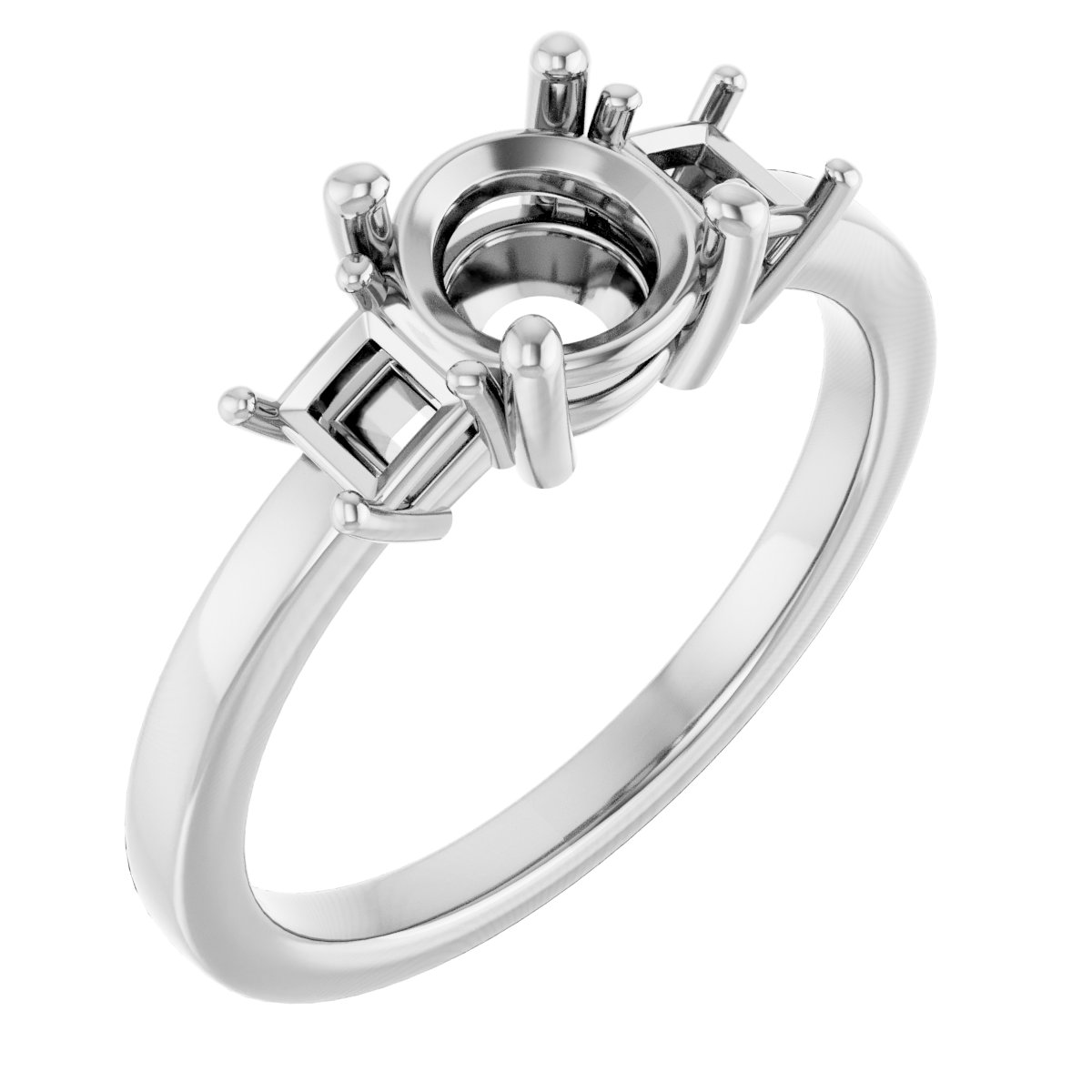 Three-Stone Engagement Ring
