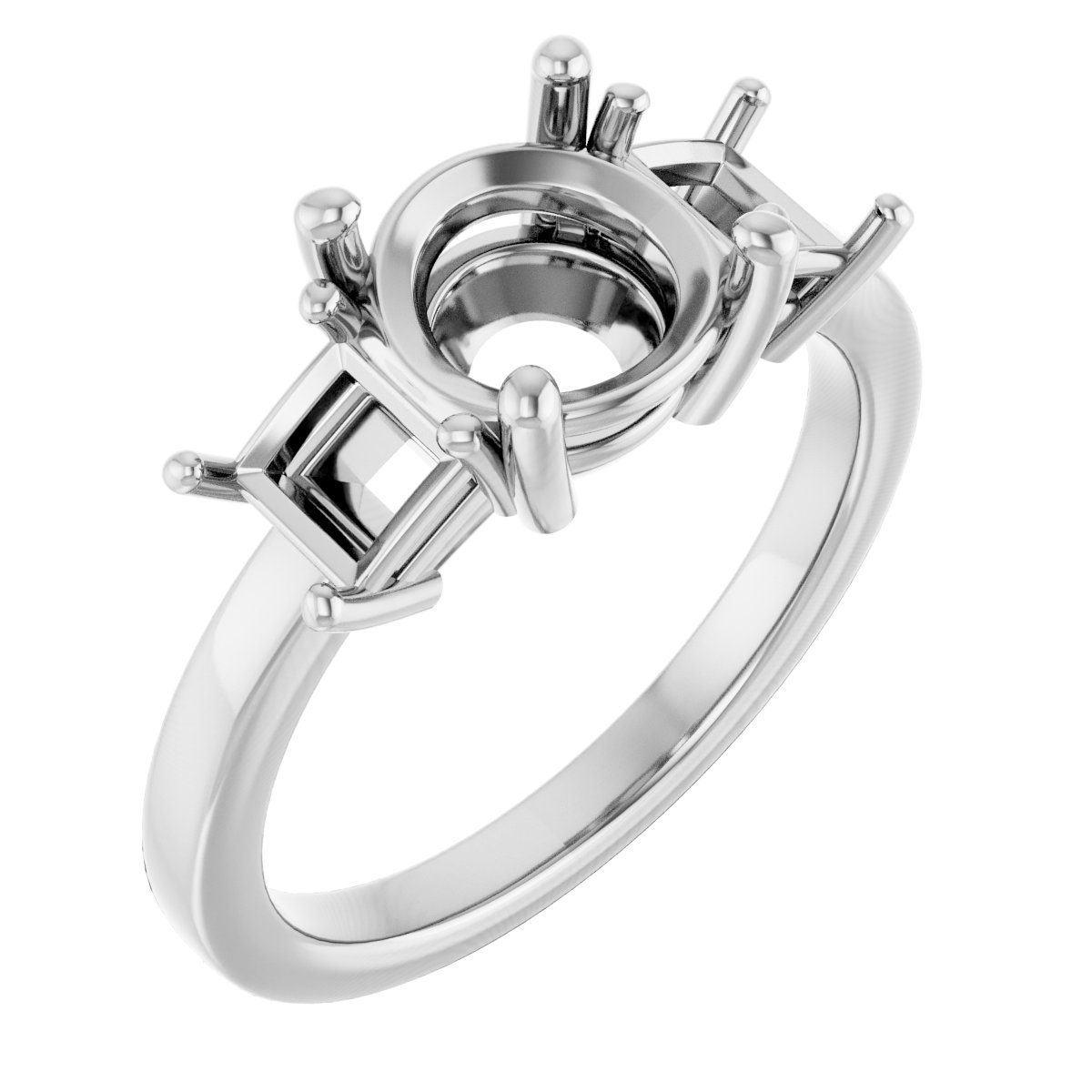 Three-Stone Engagement Ring