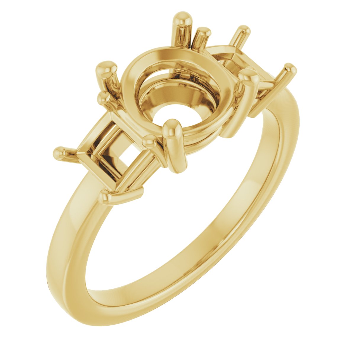 Three-Stone Engagement Ring