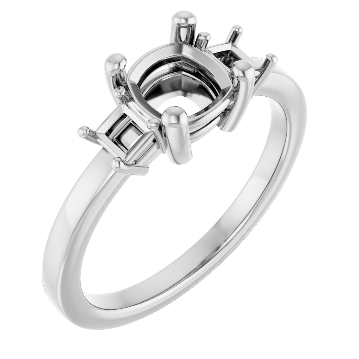 Three-Stone Engagement Ring