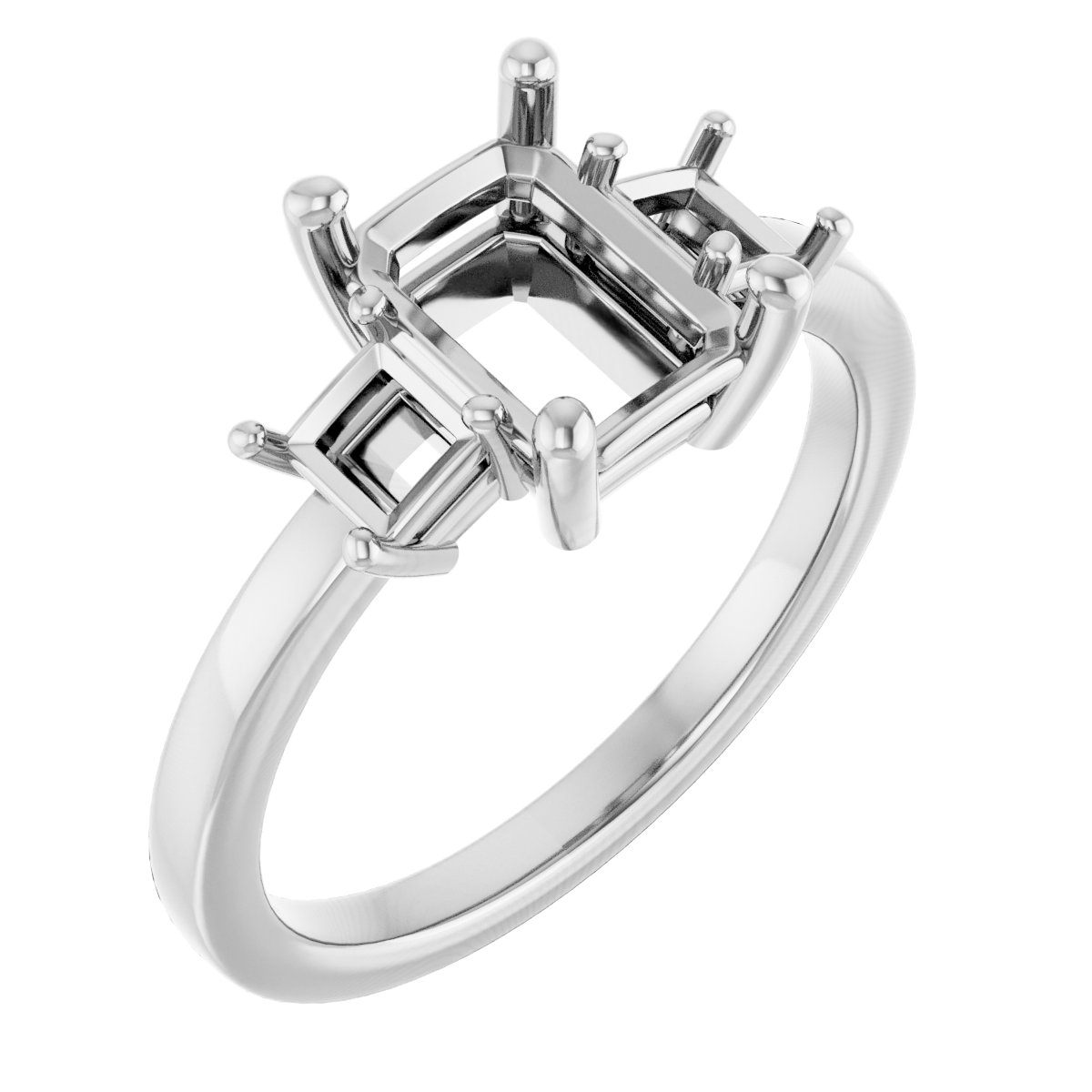 Three-Stone Engagement Ring