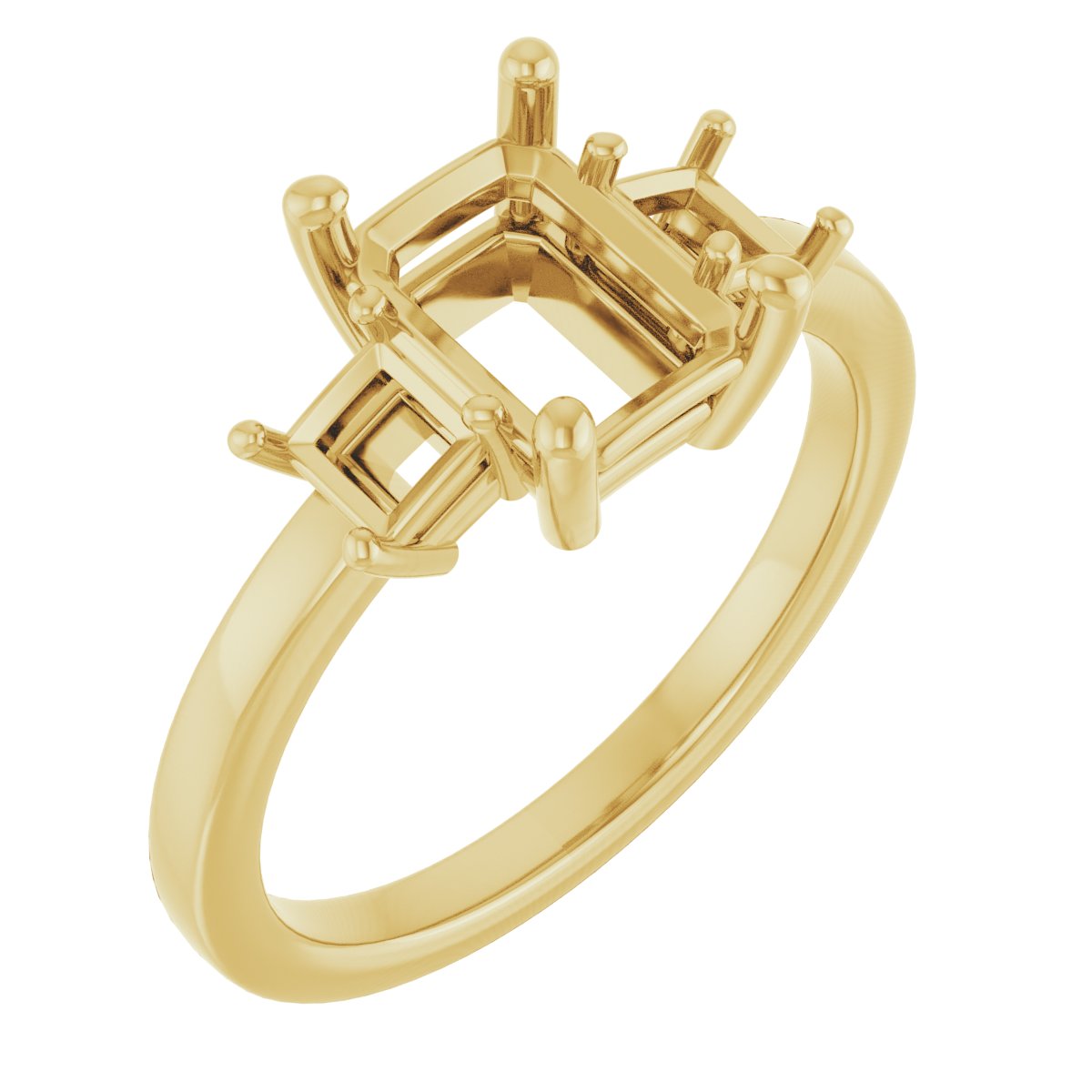 Three-Stone Engagement Ring