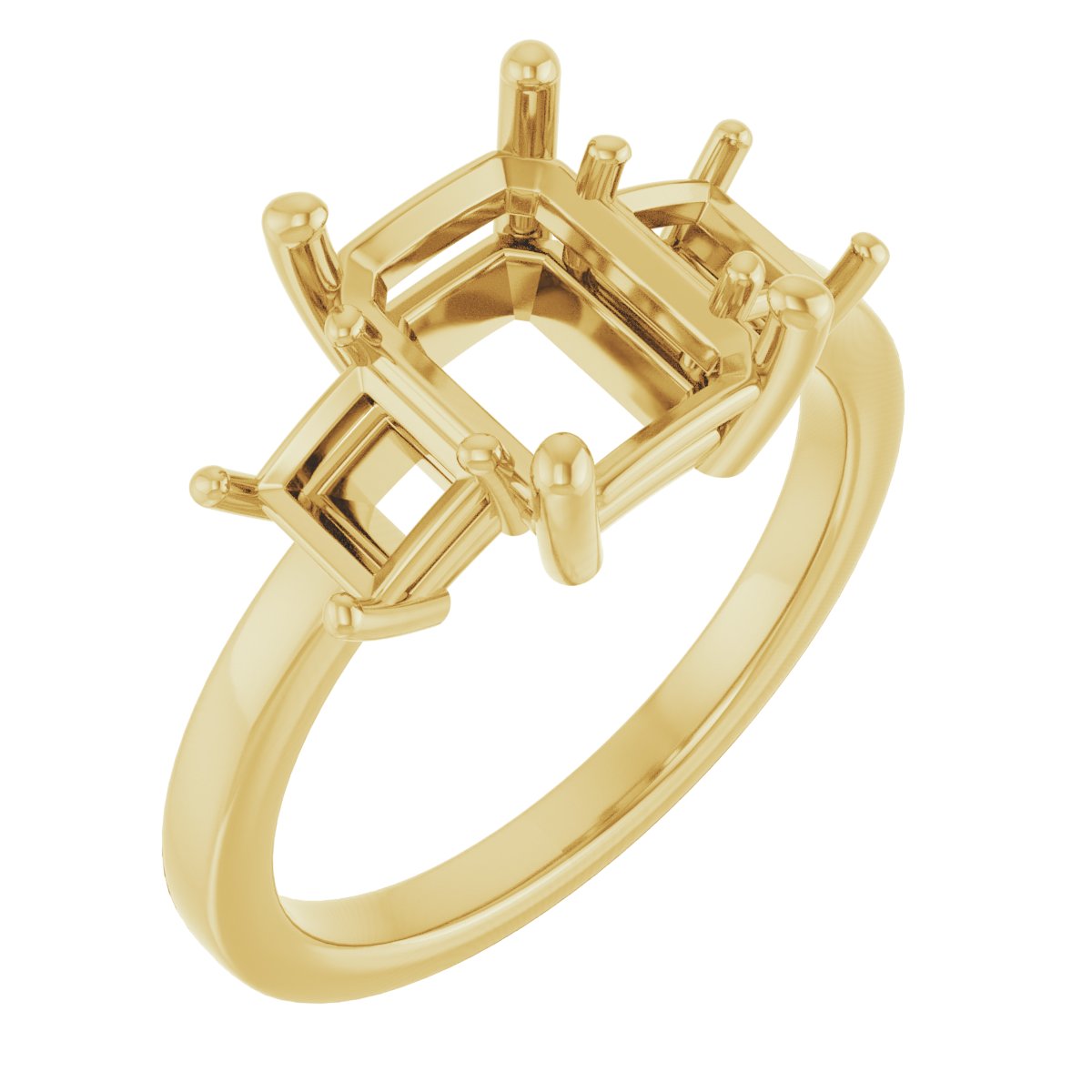 Three-Stone Engagement Ring