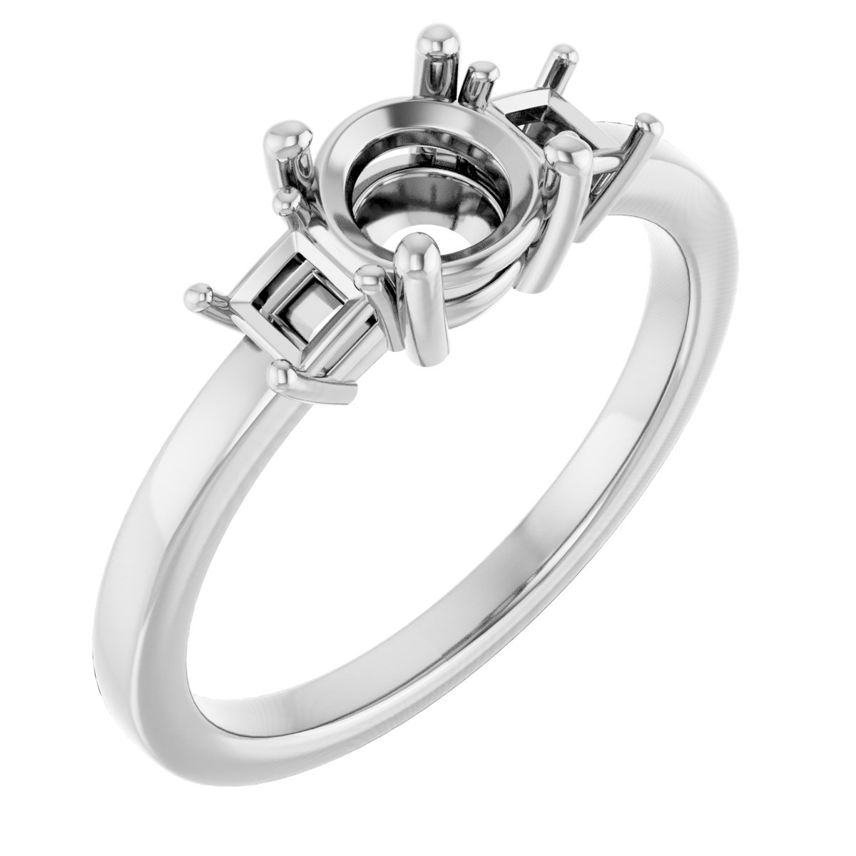 Three-Stone Engagement Ring