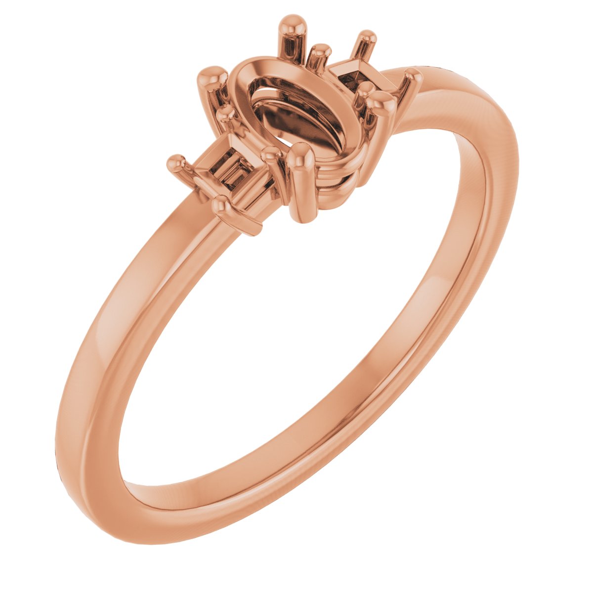 Three-Stone Engagement Ring