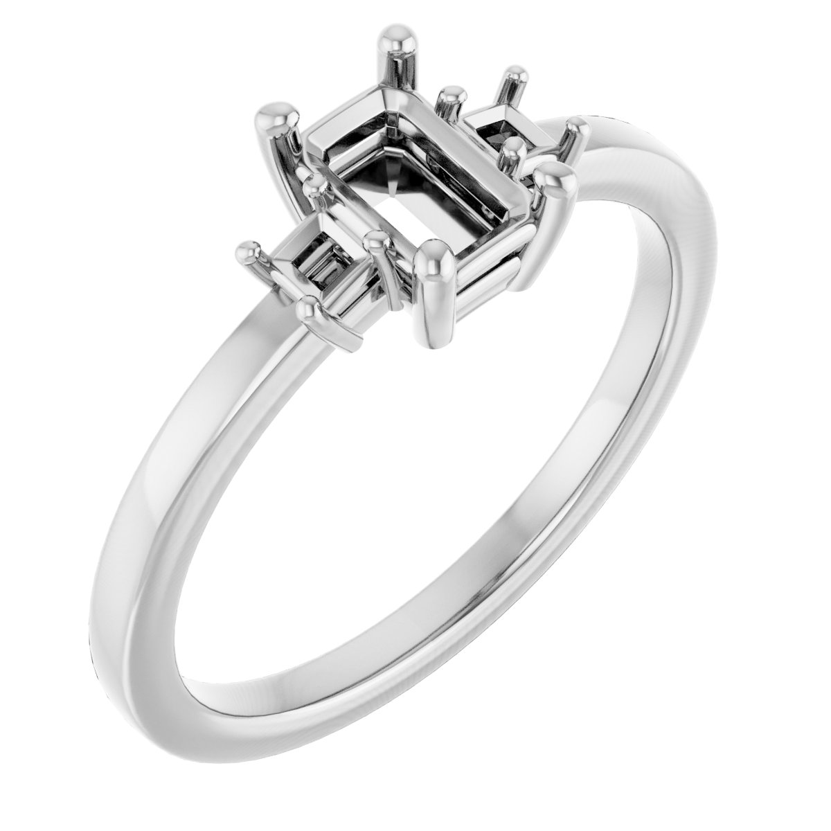 Three-Stone Engagement Ring