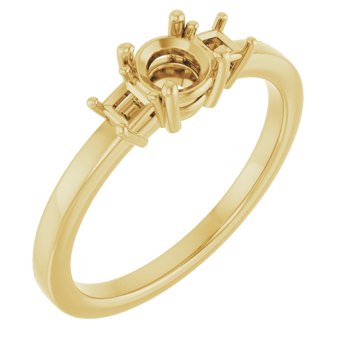 Three-Stone Engagement Ring