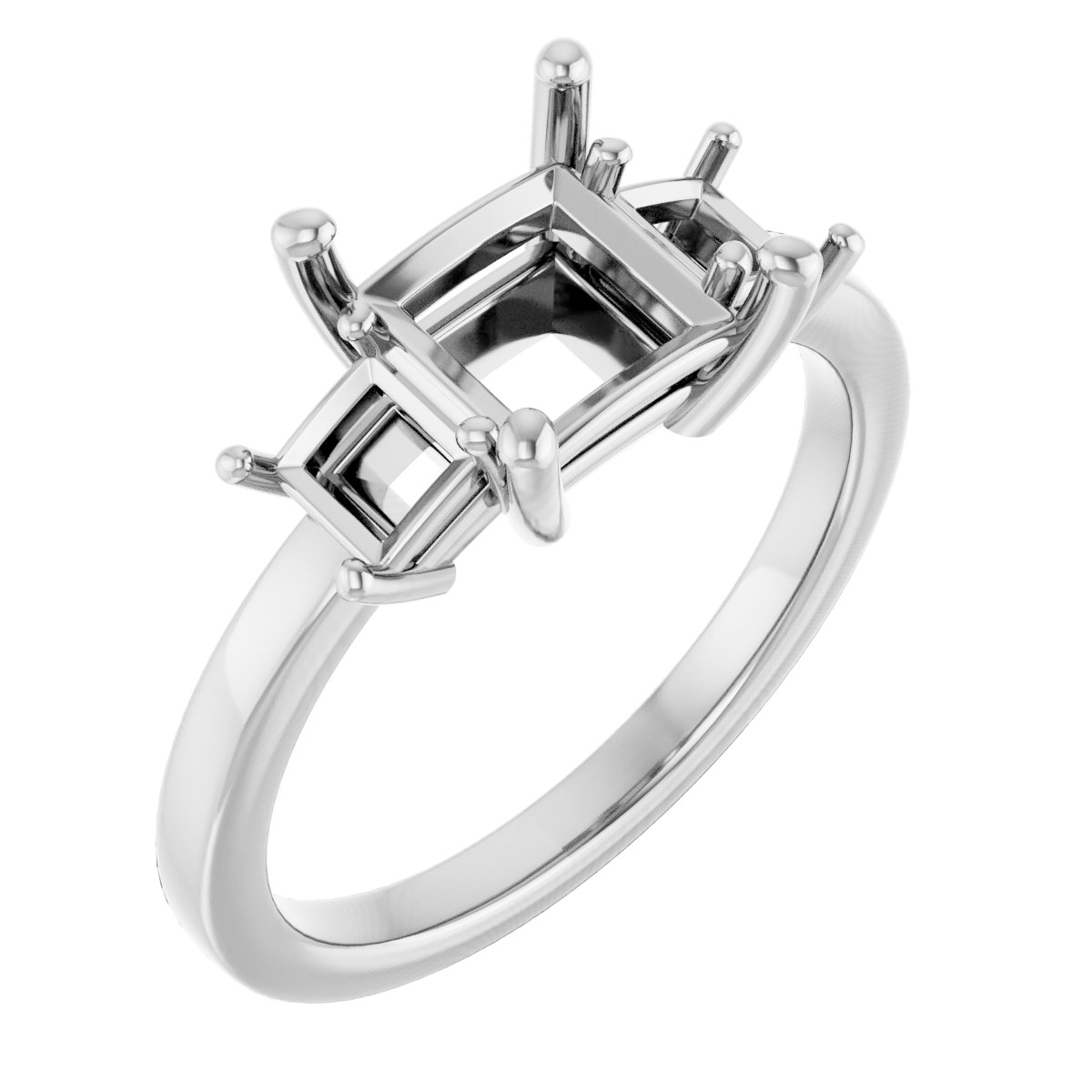 Three-Stone Engagement Ring