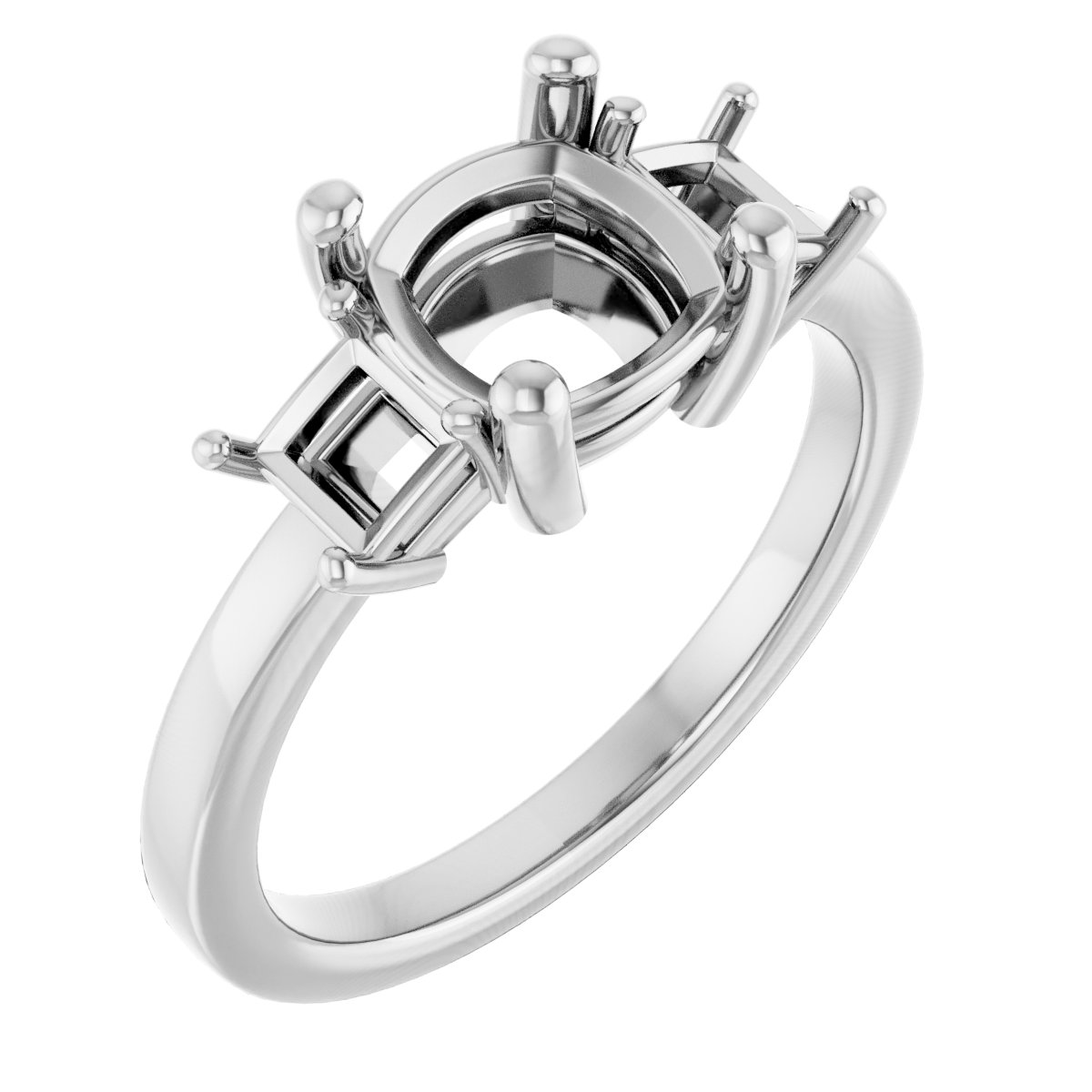 Three-Stone Engagement Ring