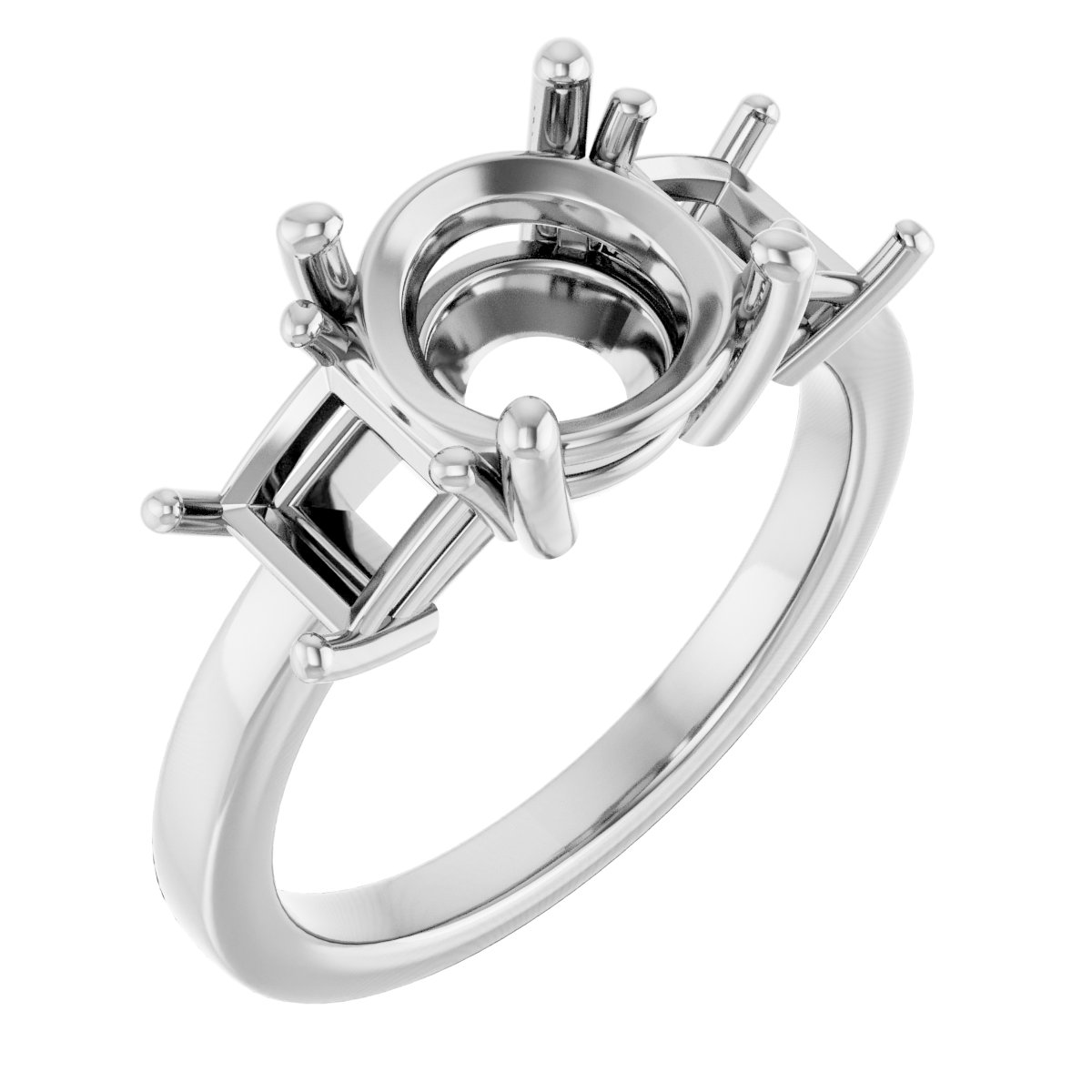 Three-Stone Engagement Ring