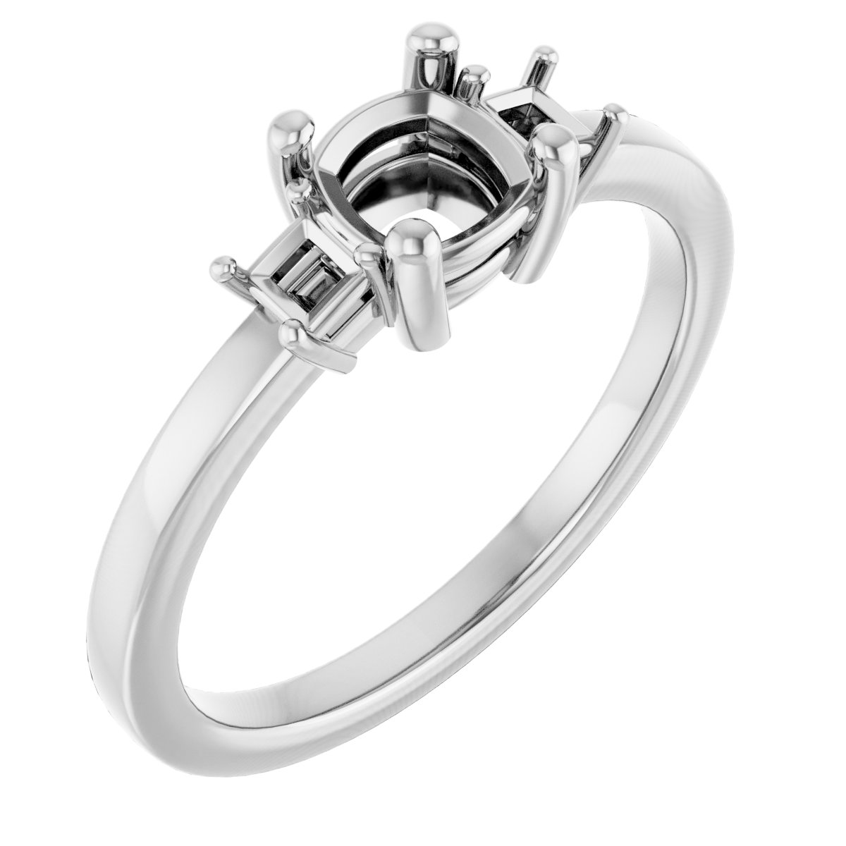 Three-Stone Engagement Ring