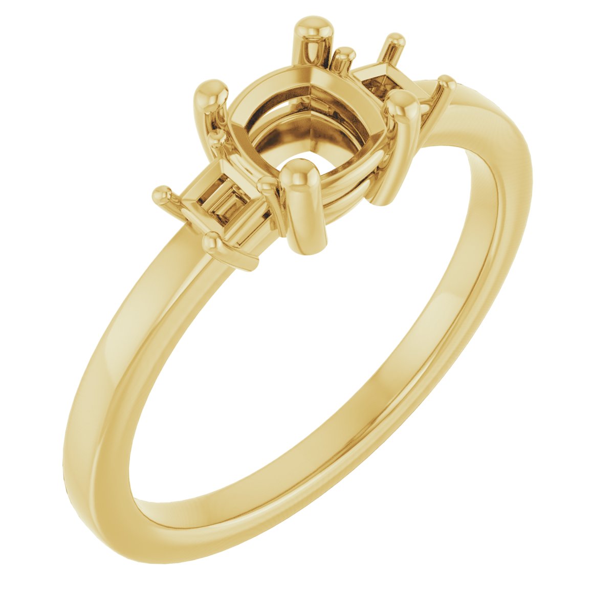 Three-Stone Engagement Ring