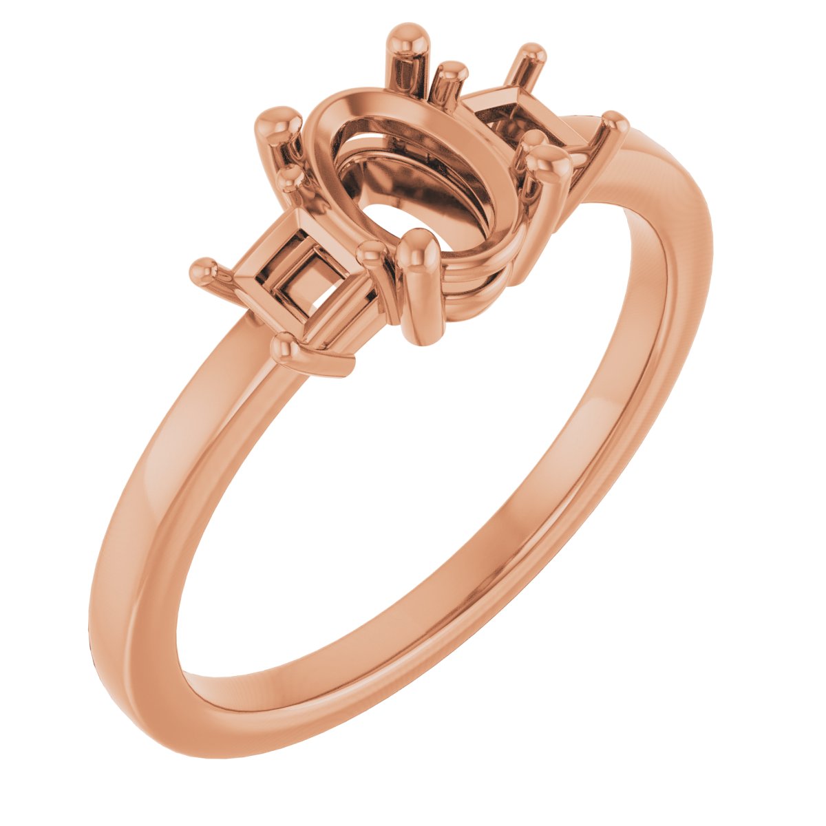 Three-Stone Engagement Ring