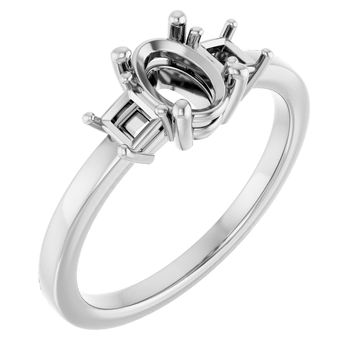 Three-Stone Engagement Ring