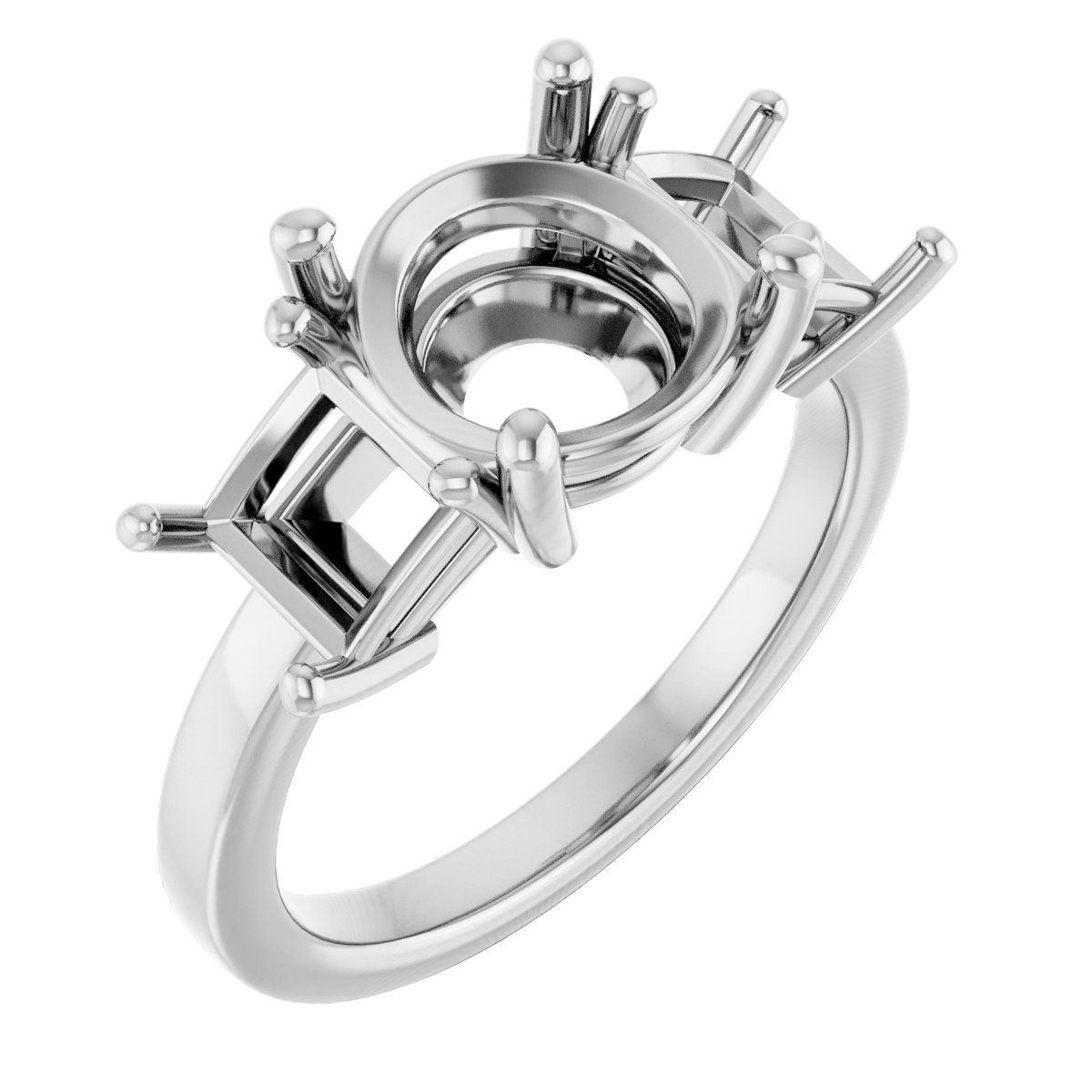 Three-Stone Engagement Ring
