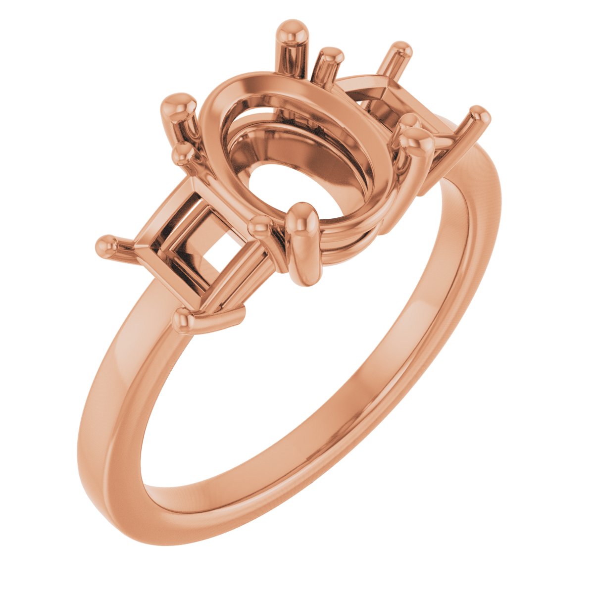 Three-Stone Engagement Ring
