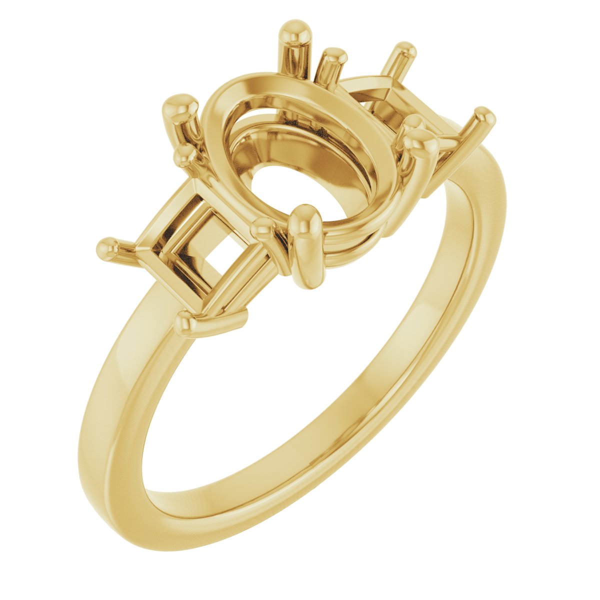 Three-Stone Engagement Ring