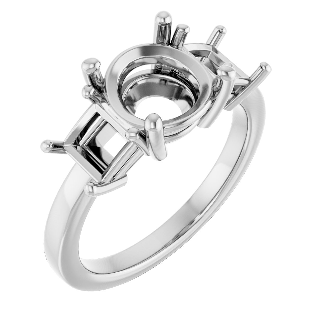 Three-Stone Engagement Ring