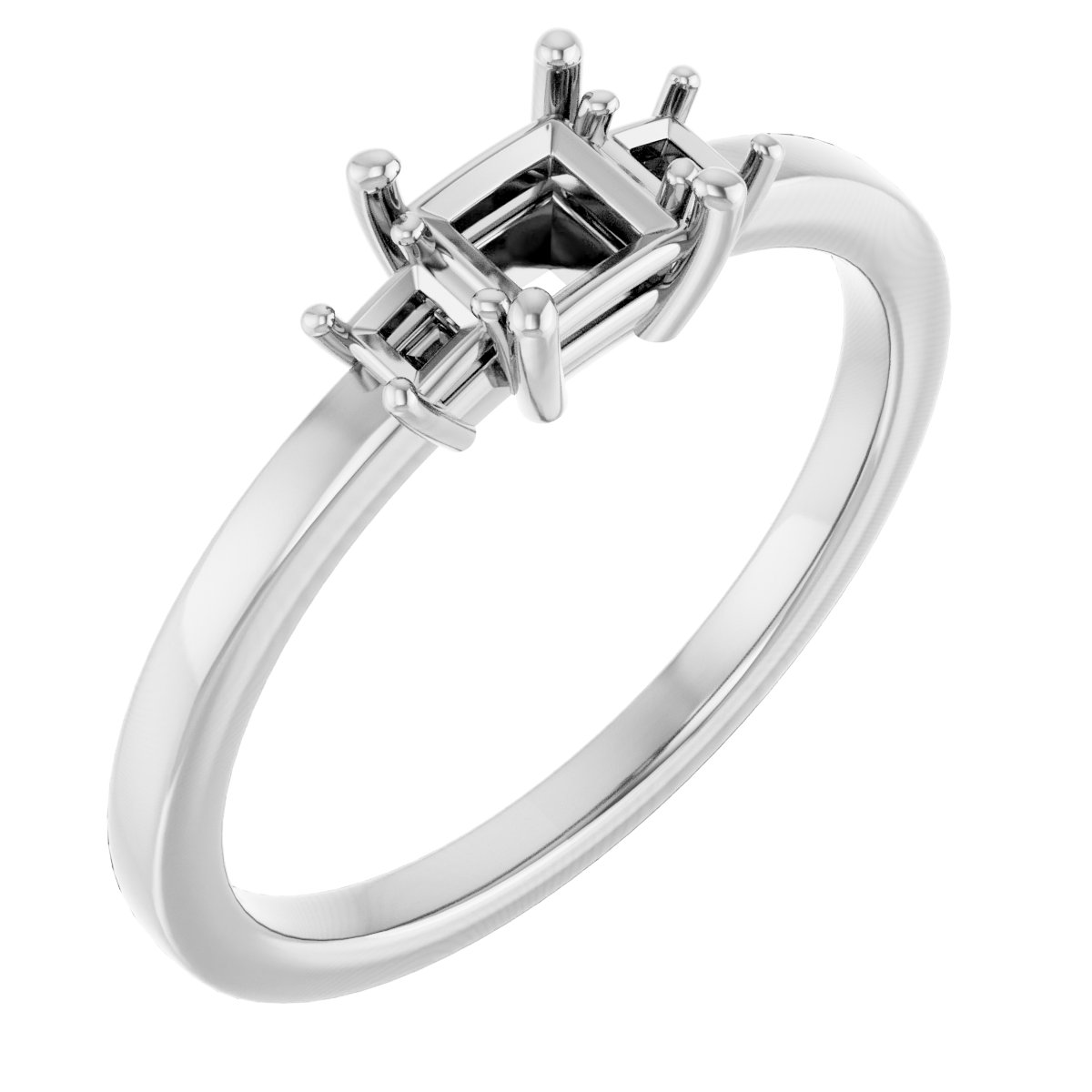 Three-Stone Engagement Ring