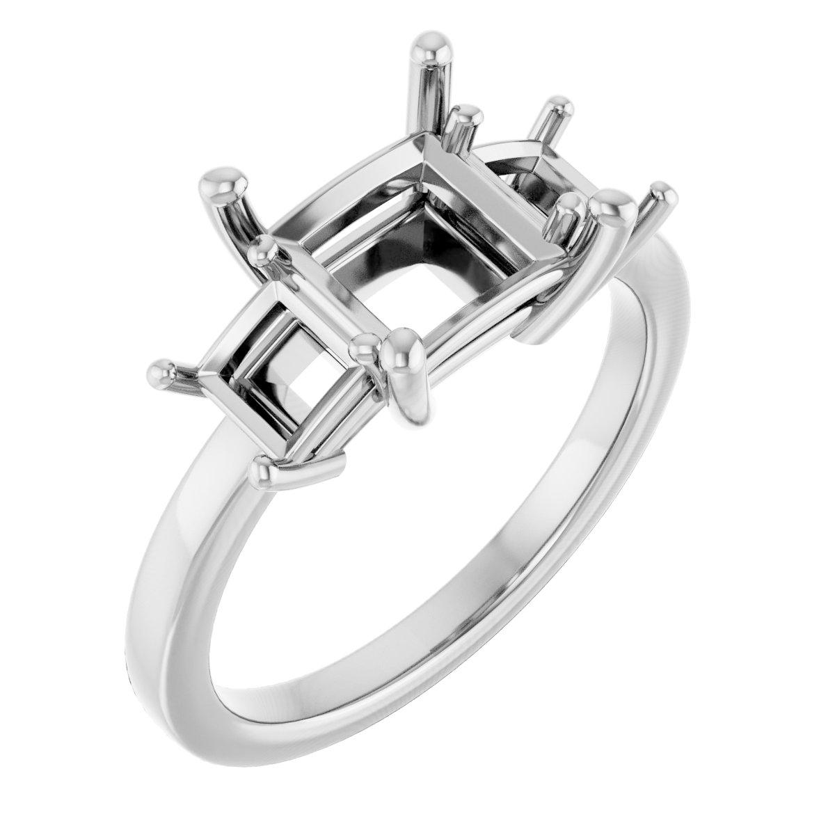 Three-Stone Engagement Ring