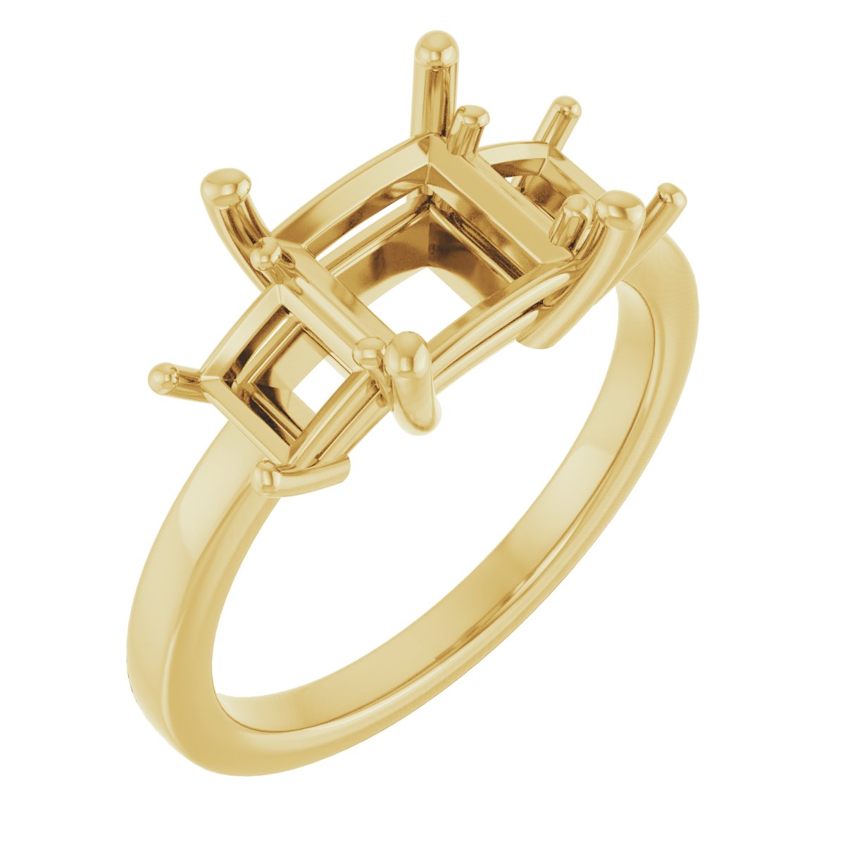 Three-Stone Engagement Ring