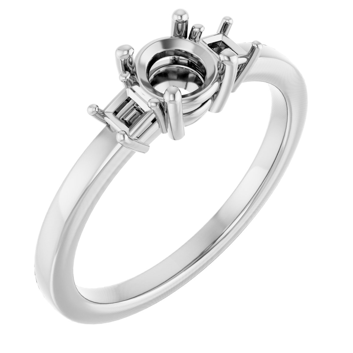 Three-Stone Engagement Ring