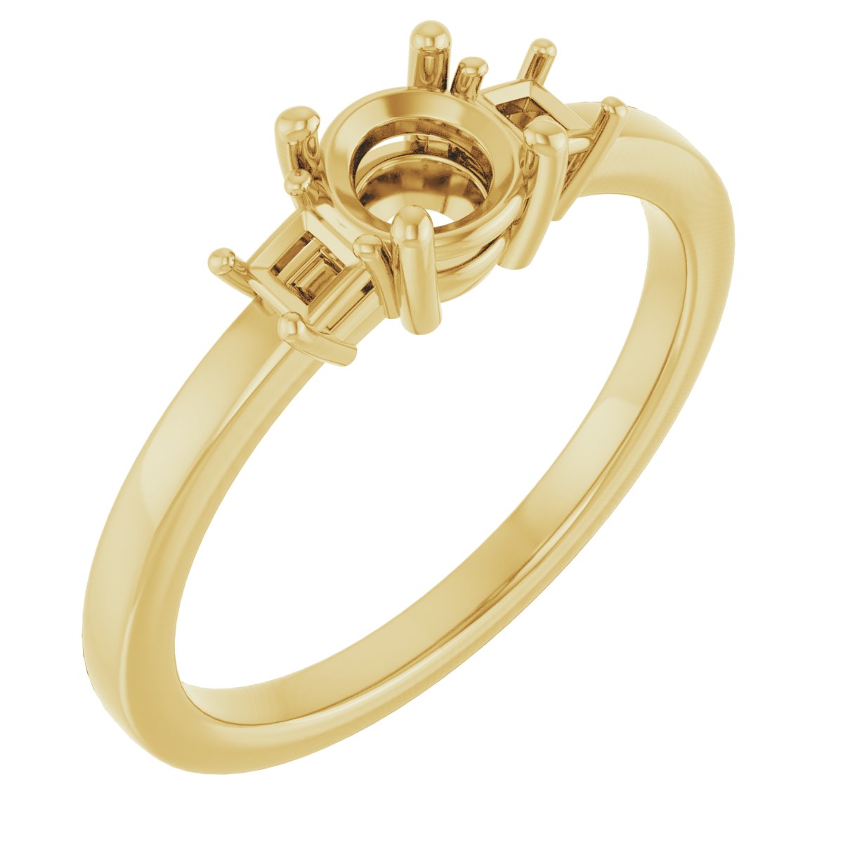Three-Stone Engagement Ring