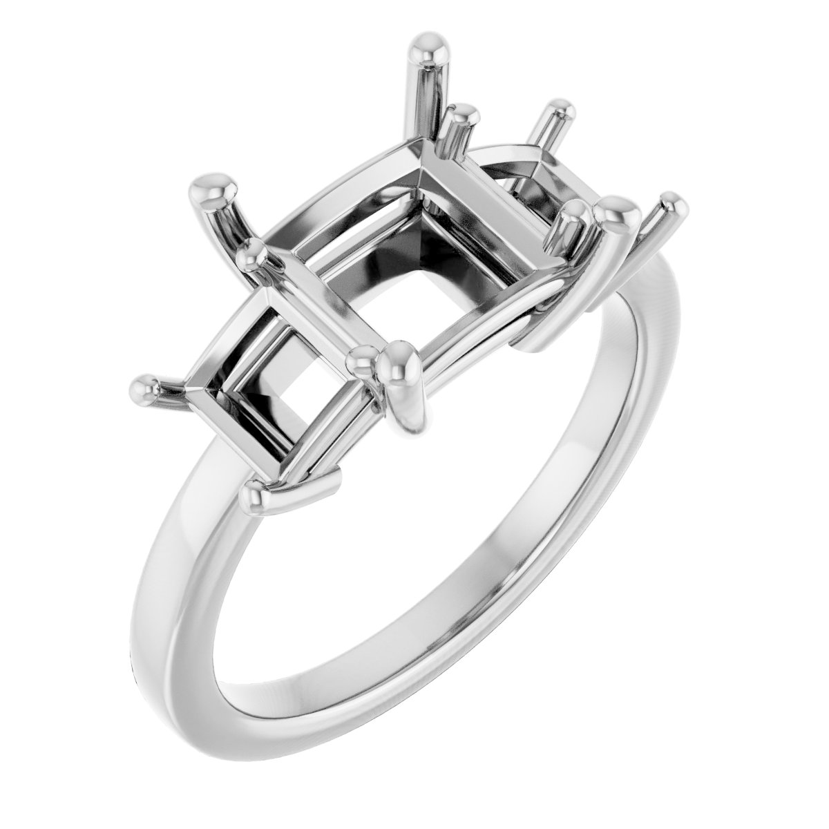 Three-Stone Engagement Ring