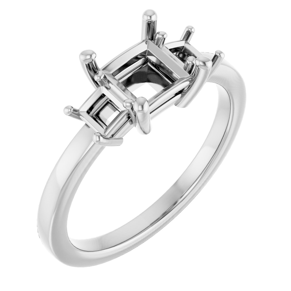 Three-Stone Engagement Ring