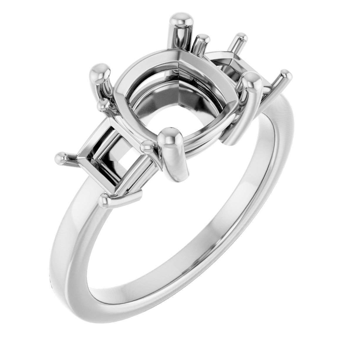 Three-Stone Engagement Ring